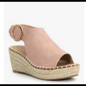 Catherine Malandrino Cirklu blush Espadrille